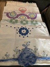 Vintage single pillowcases for sale  Zionsville