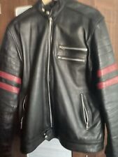 Sleeveless leather jacket for sale  ASHINGTON