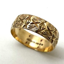 9ct gold patterned for sale  MANCHESTER