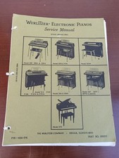 Original wurlitzer service for sale  NOTTINGHAM