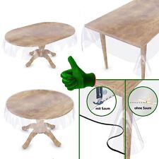 Abwaschbar tischdecke transpar gebraucht kaufen  Ötisheim