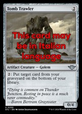 Mtg tomb trawler usato  Bari