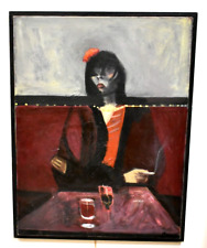 Oil painting lady d'occasion  Expédié en Belgium