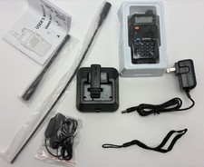 Rádio transceptor FM profissional Baofeng, portátil, preto, banda dupla comprar usado  Enviando para Brazil
