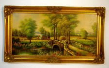 Dipinto olio cornice usato  Martina Franca