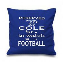 Personalised football cushion for sale  SHEFFIELD