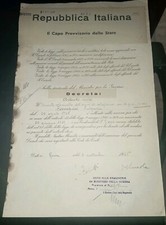 Firma autografa nicola usato  Roma