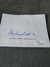 Muhammed ali signed for sale  ROTHERHAM