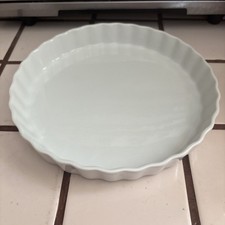 White ceramic fluted for sale  Alhambra