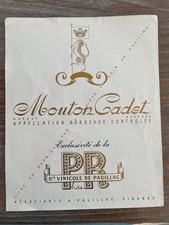 étiquette château mouton d'occasion  Toul
