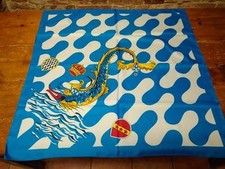 PALIO DI SIENA - Fazzoletto Contrada ONDA 80 x 80 NUOVO - foulard scarf new! comprar usado  Enviando para Brazil