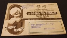 Cartolina pubblicitaria vini usato  Caserta