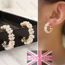 Retro daisy hoops for sale  UK