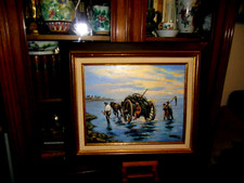 Superbe tableau marine d'occasion  Mont-Saint-Aignan