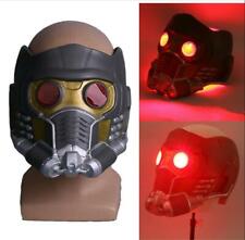 Máscara de LED Star Lord cosplay guerra infinita pena capacete LED látex adereços de Halloween comprar usado  Enviando para Brazil