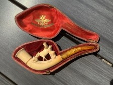 Antike meerschaumpfeife etui gebraucht kaufen  Neuötting