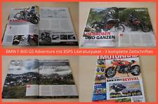 BMW F 800 GS Adventure mit 85PS Literaturpaket - 3 komplette Zeitschriften comprar usado  Enviando para Brazil