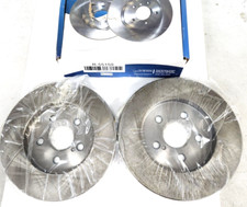 Rotores de freio a disco traseiros Detroit Axle R-55159 Premium 10,20" Toyota, Lexus, Vibe comprar usado  Enviando para Brazil
