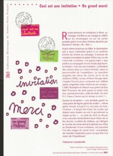 COLLECTION HISTORIQUE 2005  /  CECI EST UNE INVITATION UN GRAND MERCI comprar usado  Enviando para Brazil