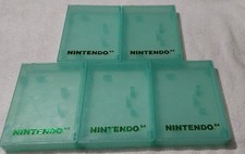 Antigo Nintendo 64 N64 caixas de armazenamento plástico jogo concha estojo rígido OEM lote de 5 comprar usado  Enviando para Brazil