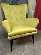 Velvet high back for sale  MANCHESTER