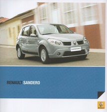 Renault Sandero car (made in Brazil) _2008 Prospekt / Brochure  comprar usado  Enviando para Brazil