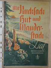 Einzelpartitur rucksack hut gebraucht kaufen  Haidmühle