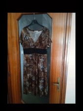 Vestito estivo marrone usato  Barletta