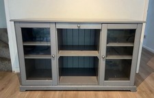 Grey wood sideboard for sale  LONDON