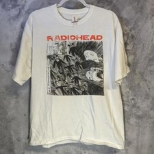 Camiseta Radiohead Band, Radiohead estilo retrô branca unissex P-5XL KH14862, usado comprar usado  Enviando para Brazil