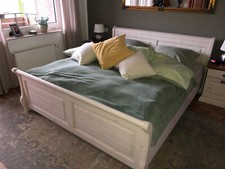 Schlafzimmer doppelbett massiv gebraucht kaufen  Warendorf