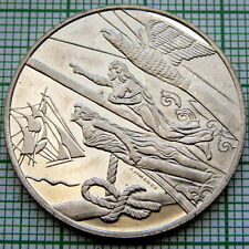 PAÍSES BAIXOS 2000 AMSTERDAM SAIL 5 FLORIN TOKEN, Boegbeelden NAVIO À VELA UNC, usado comprar usado  Enviando para Brazil