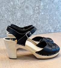 Black leather swedish for sale  LONDON