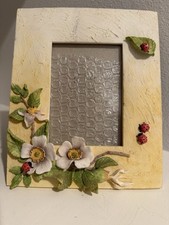 Moldura para fotos de resina fada percevejos e flores comprar usado  Enviando para Brazil