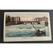 Cartolina stockholm norrstrom usato  Alessandria