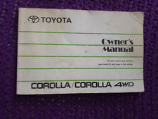 Toyota corolla 4wd for sale  UK