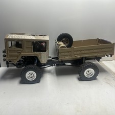 LEIA!!Caminhão militar de controle remoto elétrico Cross RC FC6 1:12. Peça/não testada, usado comprar usado  Enviando para Brazil