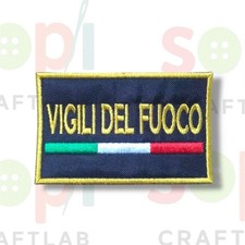 vigili fuoco patch usato  Castellammare di Stabia