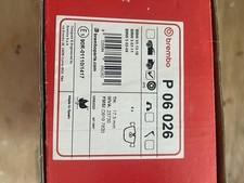Brembo p06026 rear for sale  STOCKSFIELD