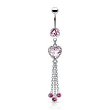 Piercing nombril pendentif d'occasion  Paris XV