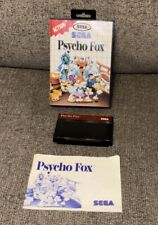 Master System PSYCHO FOX *x Embalado Com Manual Sega PAL REGION FREE (Funciona nos EUA), usado comprar usado Master System PSYCHO FOX *x Embalado Com Manual Sega PAL REGION FREE (Funciona nos EUA), usado comprar usado  Enviando para Brazil