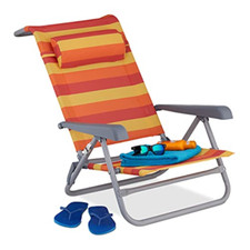 Relaxdays sedia sdraio usato  Roccagloriosa