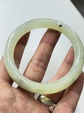 Natural jade bangle for sale  WELLINGTON