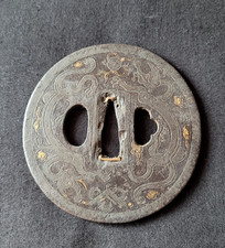 Tsuba maru gata d'occasion  Chinon