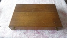 Vintage wooden canteen for sale  KEIGHLEY