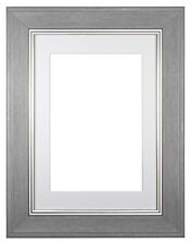 Shabby Chic Porta-retrato, Moldura Para Foto, pôster Cinza/cinza escuro com montagem bespoke comprar usado  Enviando para Brazil
