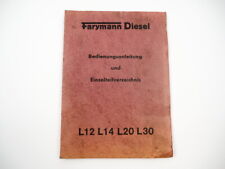 Farymann diesel l12 gebraucht kaufen  Merseburg