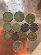 Vintage tokens mixed for sale  CRAMLINGTON