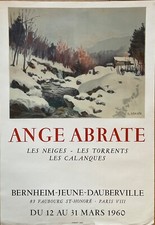Ange abrate affiche d'occasion  Les Mureaux