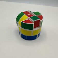 Cilindro de 3 capas 3x3x3 cubo de Rubik rojo amarillo verde rojo gris segunda mano  Embacar hacia Argentina